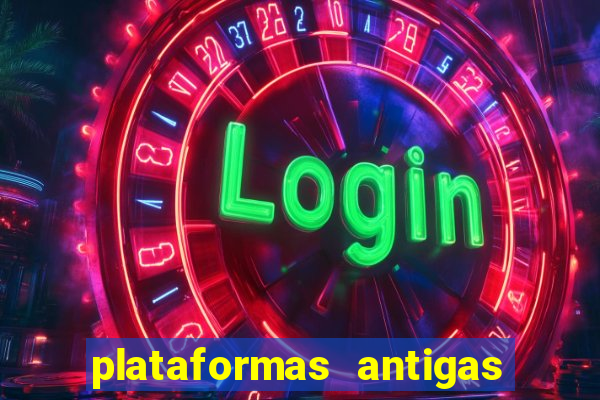 plataformas antigas de jogos