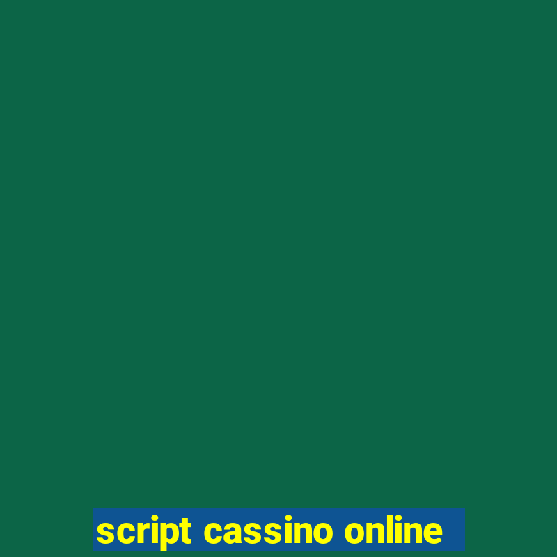 script cassino online