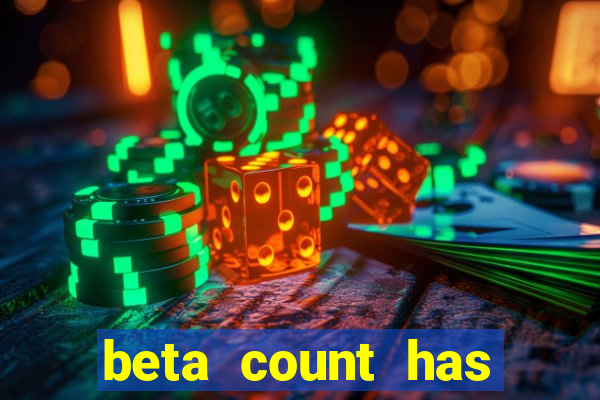 beta count has changed pt br