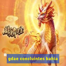 gdae concluintes bahia