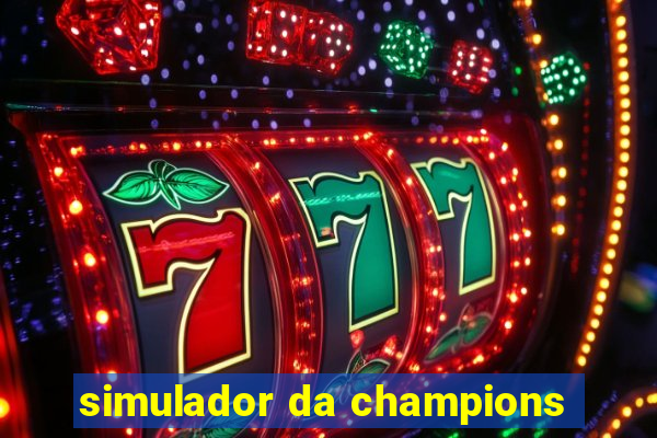 simulador da champions