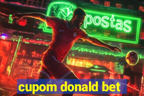 cupom donald bet