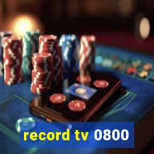 record tv 0800