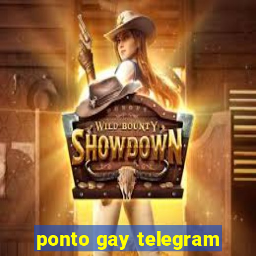 ponto gay telegram