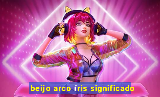 beijo arco íris significado