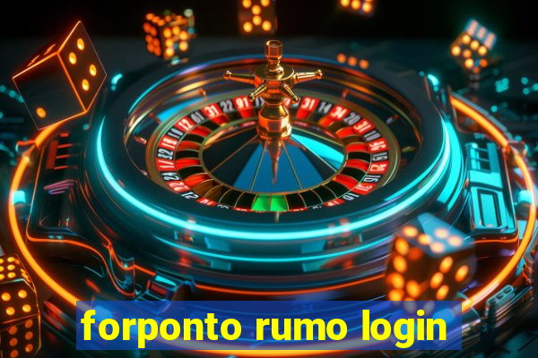 forponto rumo login