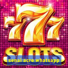 senai acre whatsapp