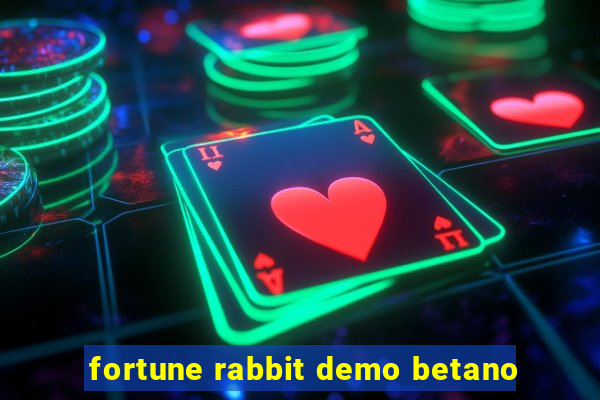 fortune rabbit demo betano