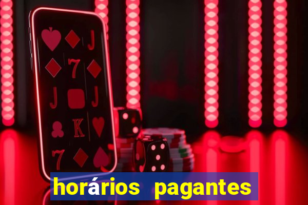 horários pagantes fortune rabbit hoje