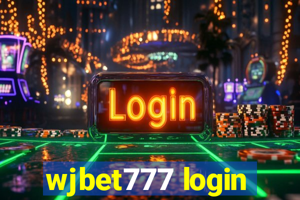 wjbet777 login