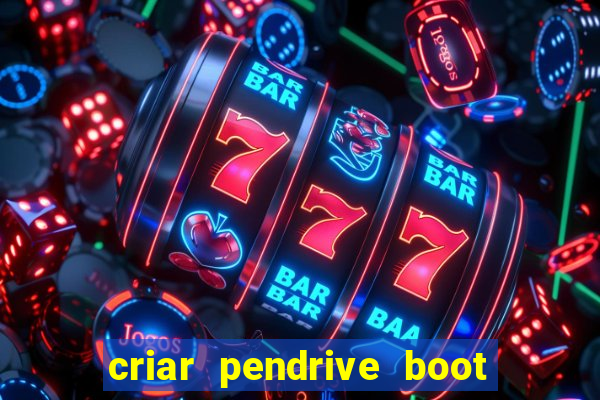 criar pendrive boot windows 10