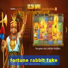 fortune rabbit fake