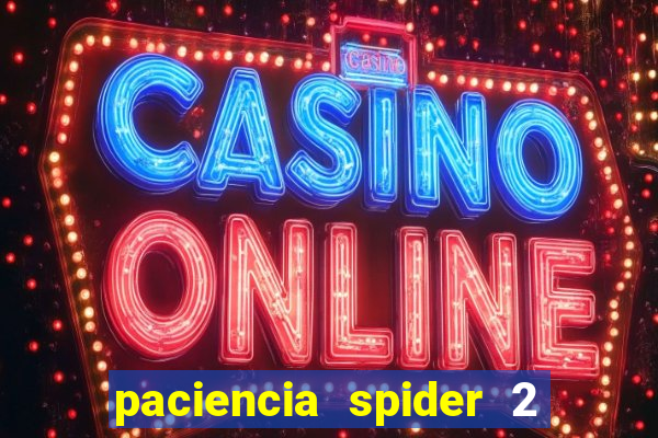 paciencia spider 2 naipes jogar