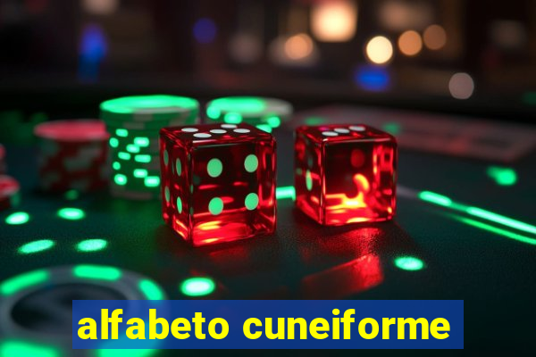 alfabeto cuneiforme