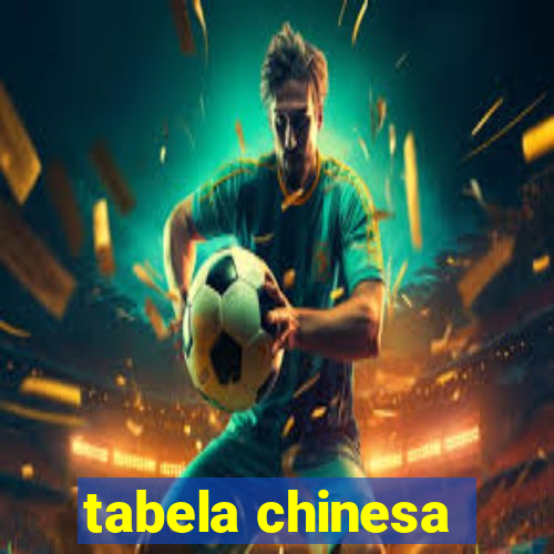 tabela chinesa