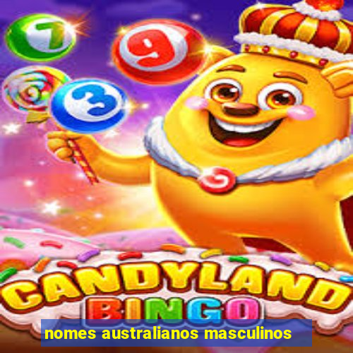 nomes australianos masculinos