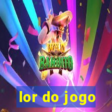 lor do jogo