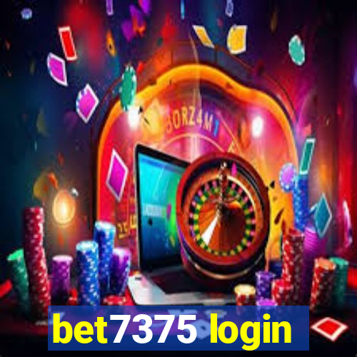 bet7375 login