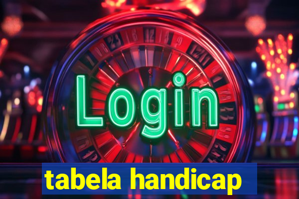 tabela handicap