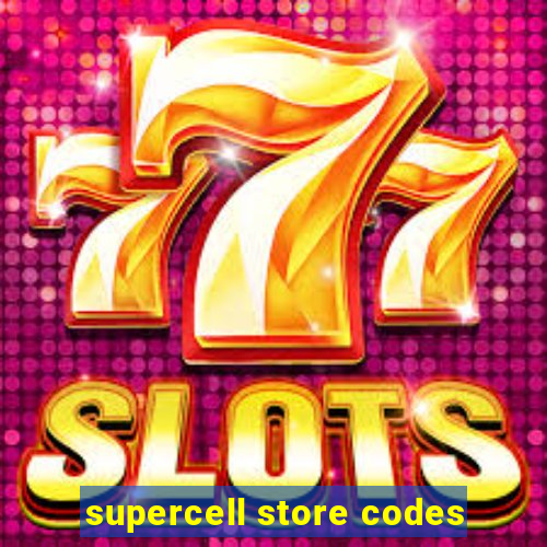 supercell store codes